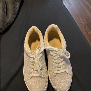 Betsey Johnson Sutton Pearl Sneakers